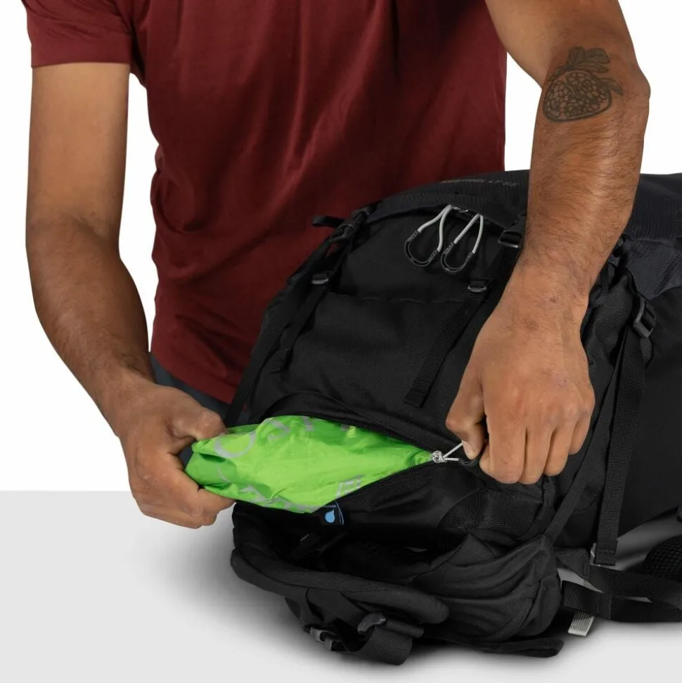 Osprey - Kestrel LT 65 Herre Vandrerygsæk 65L // Moss Green