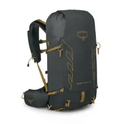 Osprey - Talon Velocity Herre Vandrerygsæk 30L // Dark Charcoal/Tumbleweed Yellow
