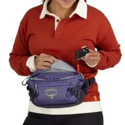 Osprey - Transporter Waist Pack 3L Mavebælte // Euphoria Purple