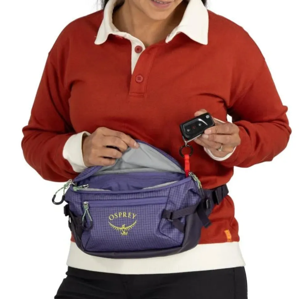 Osprey - Transporter Waist Pack 3L Mavebælte // Euphoria Purple