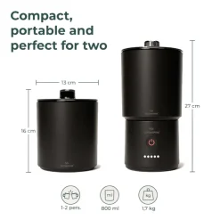 Outinspire - The Cooker XA Transportabel EL-koger og Power Bank 9.000 mAh