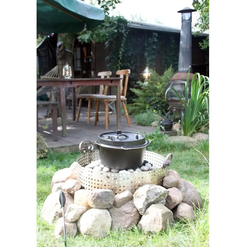 Petromax - Dutch Oven ft12 Fladbundet Støbejernsgryde 10,8L