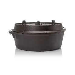 Petromax - Dutch Oven ft6 Fladbundet Støbejernsgryde 5,5L