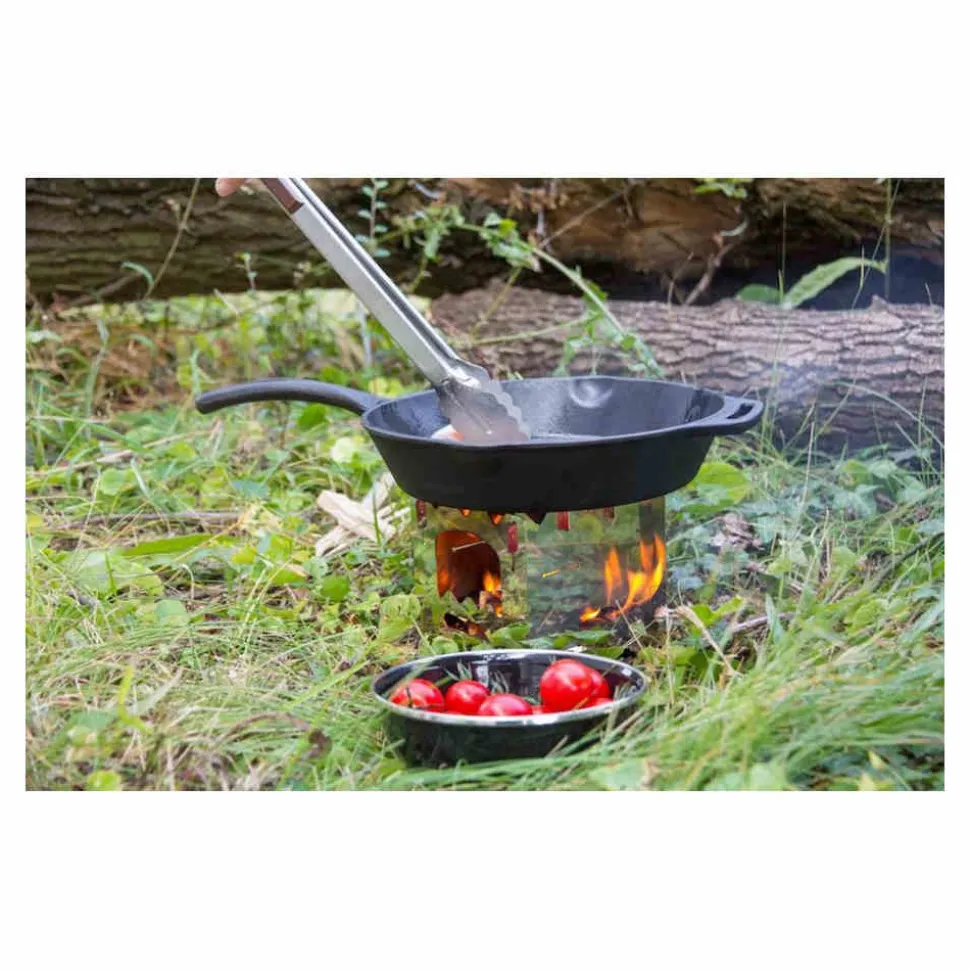 Petromax - Fire Skillet fp25 Stegepande (25 cm) Med Langt Håndtag