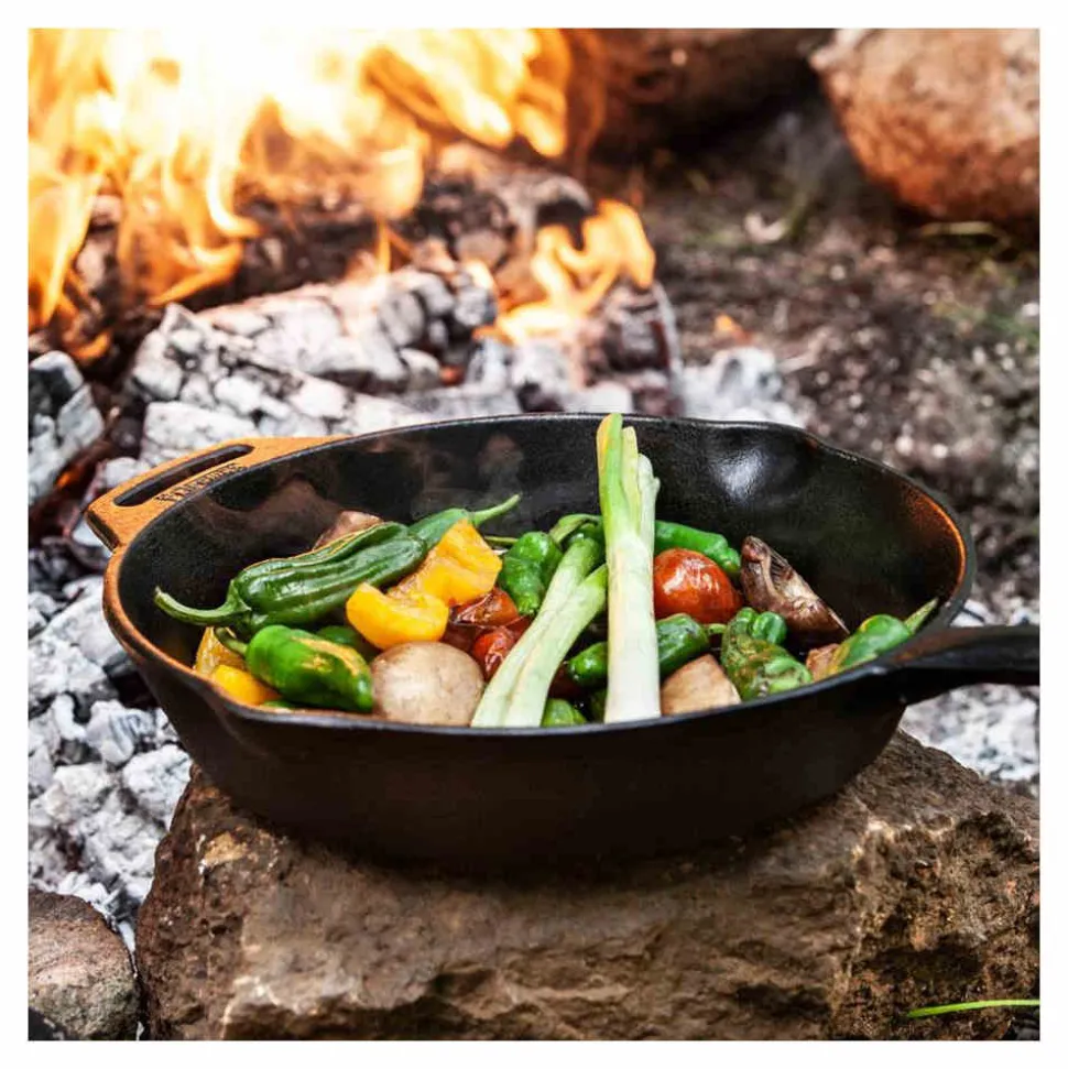 Petromax - Fire Skillet fp25 Stegepande (25 cm) Med Langt Håndtag