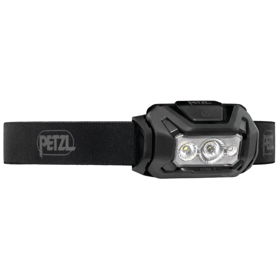 Petzl - Aria 2R RGB Pandelampe 625 Lumen // Sort