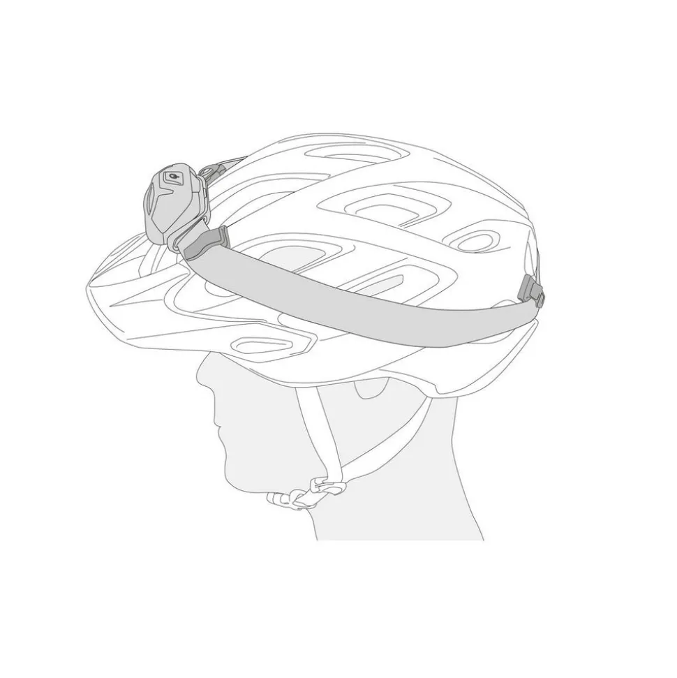 Petzl - Uni Adapt Pandelampe Montage til hjelm 4pak