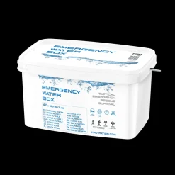 Pro Ration - Emergency Water Box, 47 x 330 ml (15,5 L), 50 års holdbarhed