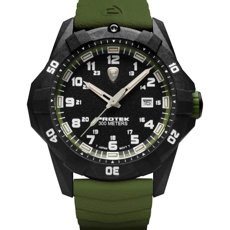 ProTek - PT1005G 42 mm Outdoor Ur // Grøn