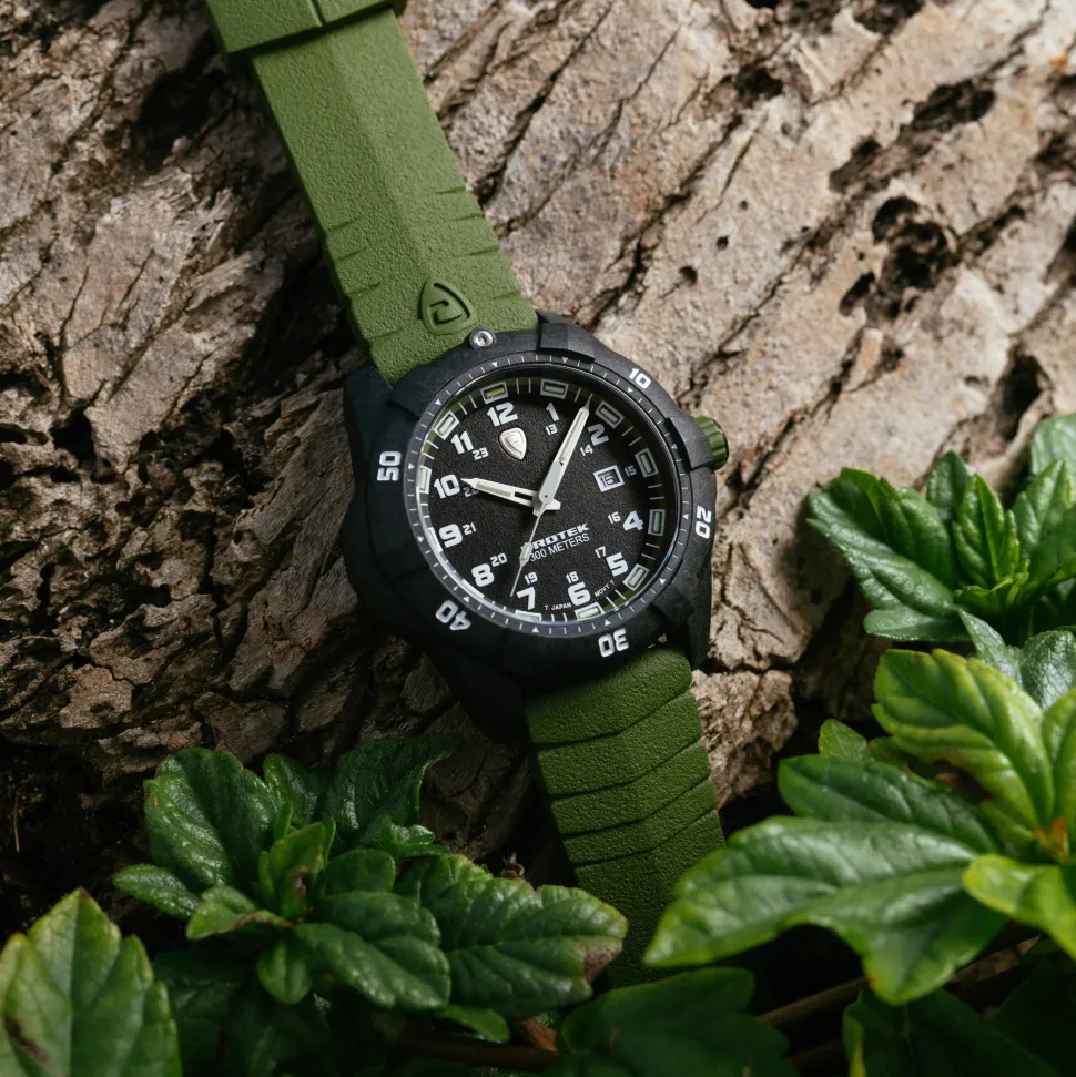 ProTek - PT1005G 42 mm Outdoor Ur // Grøn
