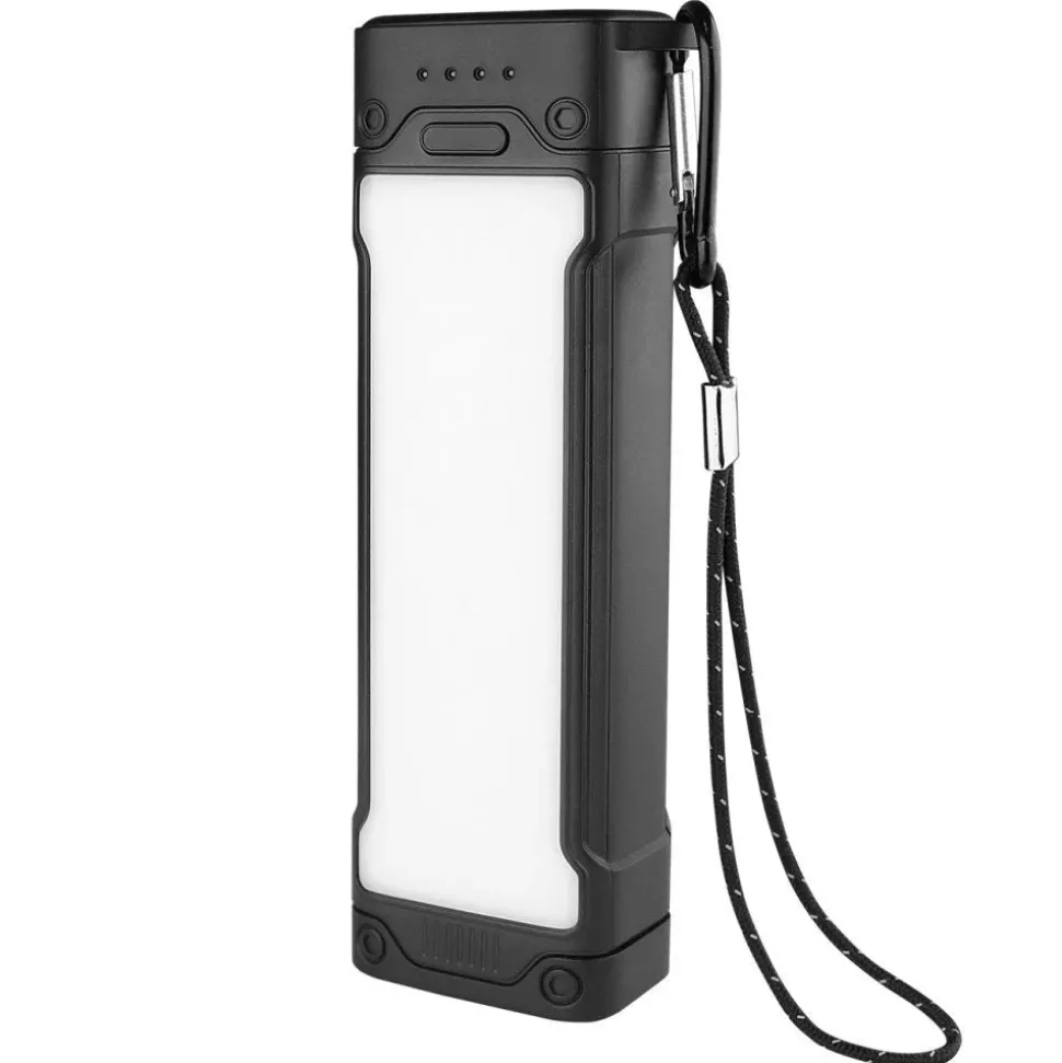 Readybox - Powerbank med indbygget lommelygte (20.000 mAh)