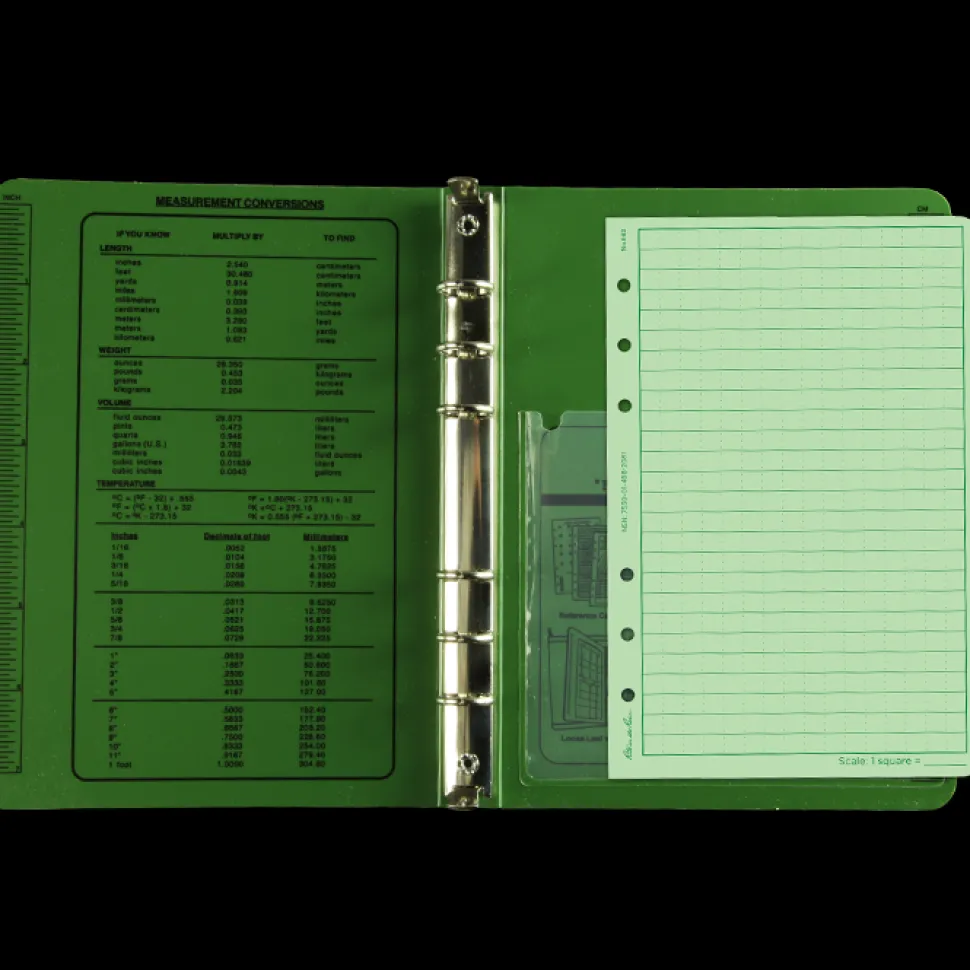 Rite In The Rain - 1/2" Ring Binder // Olivengrøn