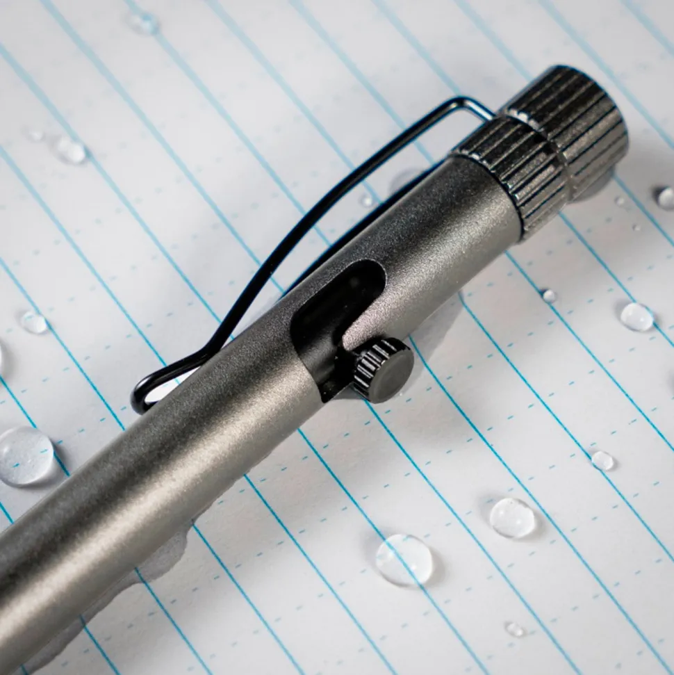 Rite In The Rain - Gunmetal Botl-Action Pen // Gunmetal