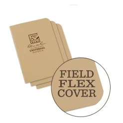 Rite In The Rain - Mini Stapled Notebook (3-pak) // Sand