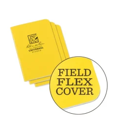 Rite In The Rain - Mini Stapled Notebook (3-pak) // Gul