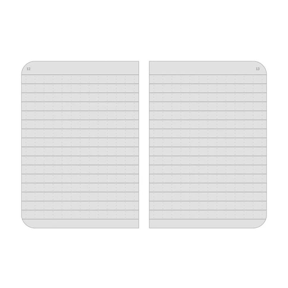 Rite In The Rain - Mini Stapled Notebook (3-pak) // Blå