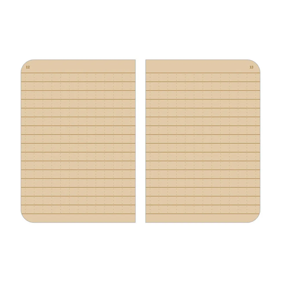 Rite In The Rain - Mini Stapled Notebook (3-pak) // Blå