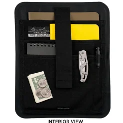 Rite In The Rain - Monsoon Rapid // Large Utility Bag 9x11 Black Expandable