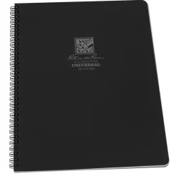 Rite in The Rain - Side Spiral Notebook 22 x 28 cm // Sort