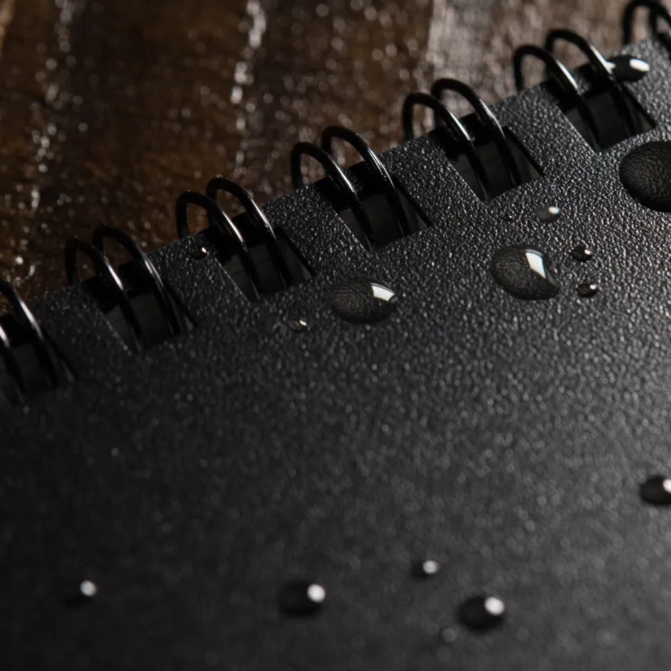 Rite in The Rain - Side Spiral Notebook 22 x 28 cm // Sort