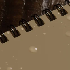 Rite in The Rain - Side Spiral Notebook 22 x 28 cm // Tan