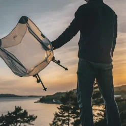 Robens - Pathfinder Carbon Foldbar Letvægt Campingstol // Hvid