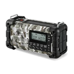 Sangean - MMR-99 DAB+/FM/Bluetooth/AUX - Multi-Powered Digital Nødradio // Arctic Camo