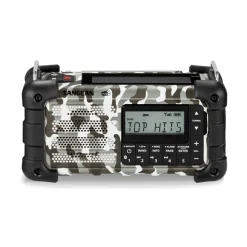 Sangean - MMR-99 DAB+/FM/Bluetooth/AUX - Multi-Powered Digital Nødradio // Arctic Camo