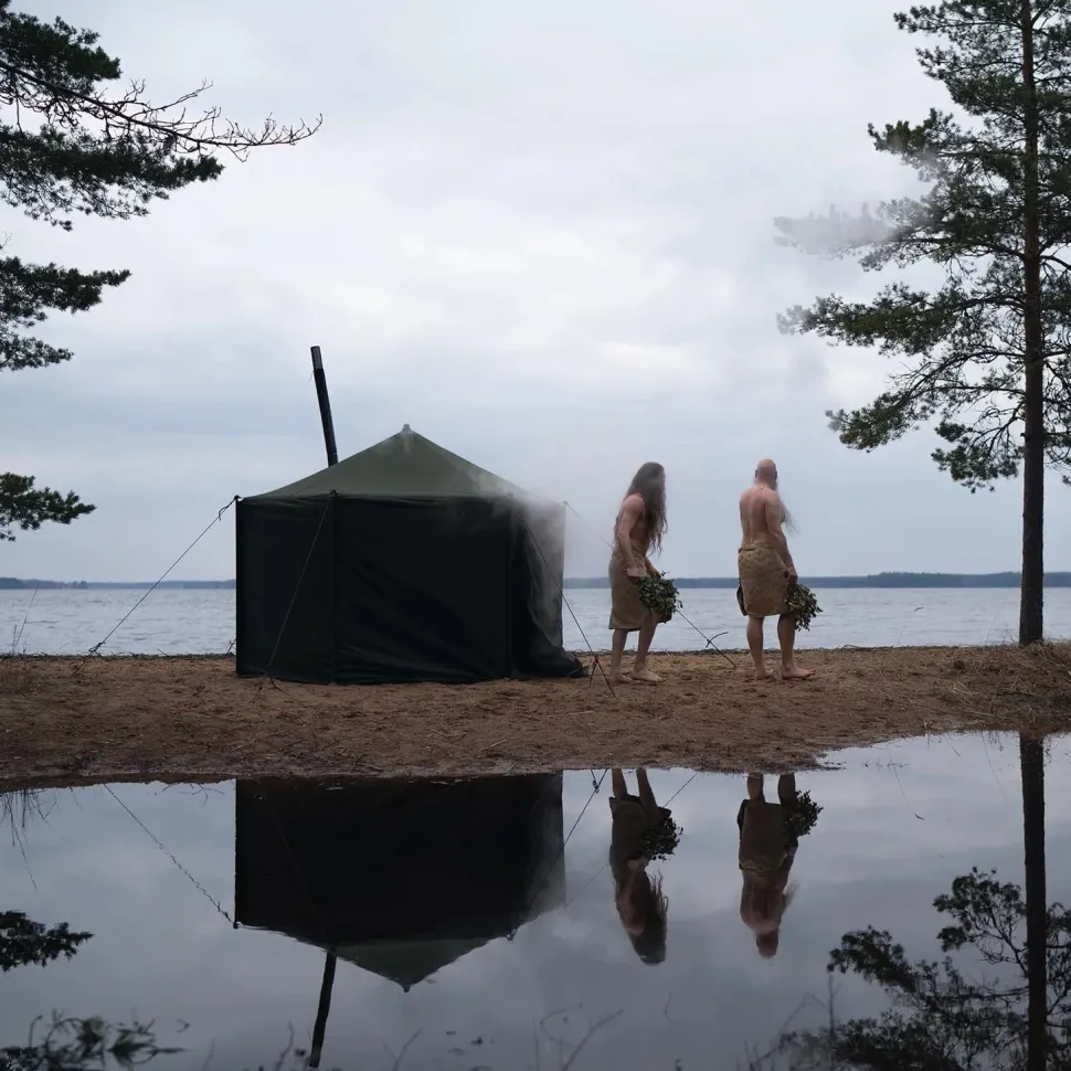 Savotta - Sauna sæt med telt til 4 personer