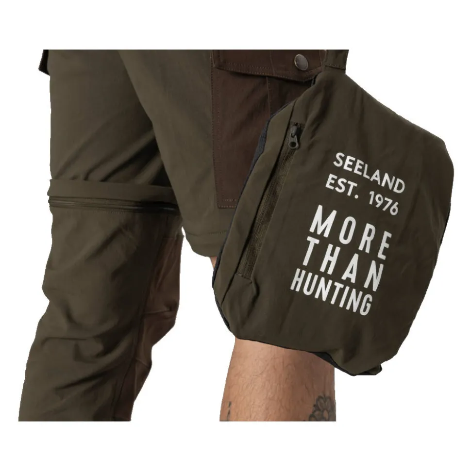 Seeland - Birch Zip-off Herre Jagtbukser // Pine Green