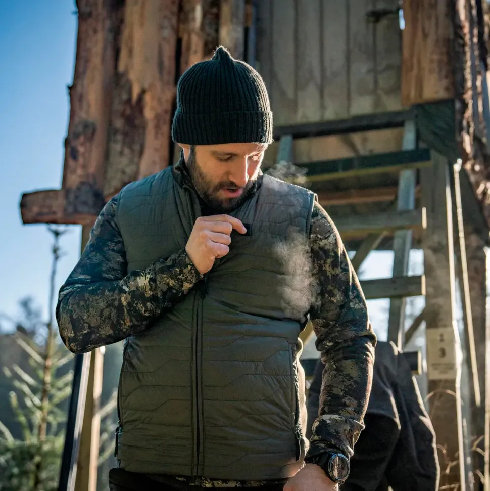 Seeland - Celsius Heat Liner Vest // Grape Leaf