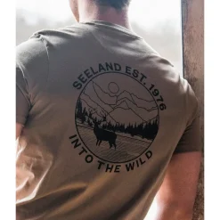 Seeland - Hunting Landscape T-shirt // Covert Green