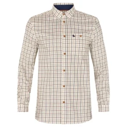 Seeland - Oxford Shooting Skjorte // Classic Blue / Merlot Check