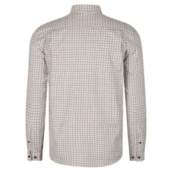 Seeland - Oxford Shooting Skjorte // Grape Leaf / Terracotta Check