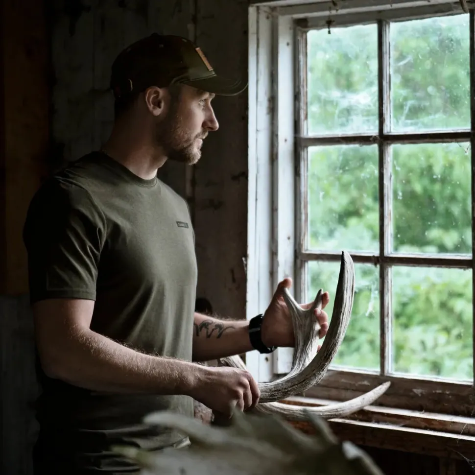 Seeland - 3-Pak T-shirt // Pine Green / Military Olive / Grape Leaf