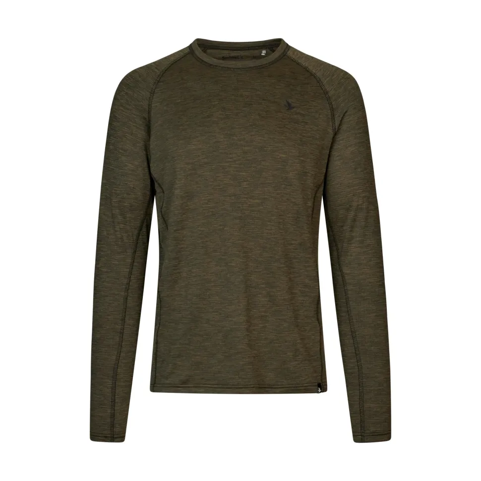 Seeland - Peak T-shirt // Pine Green Melange