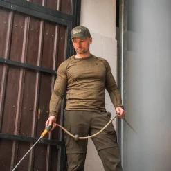 Seeland - Peak T-shirt // Pine Green Melange