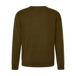 Seeland - Pine V-Neck Pullover // Light Pine