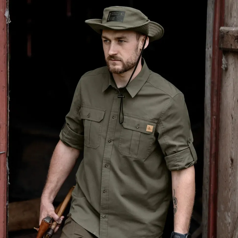 Seeland - Selous Boonie Hat // Grape leaf