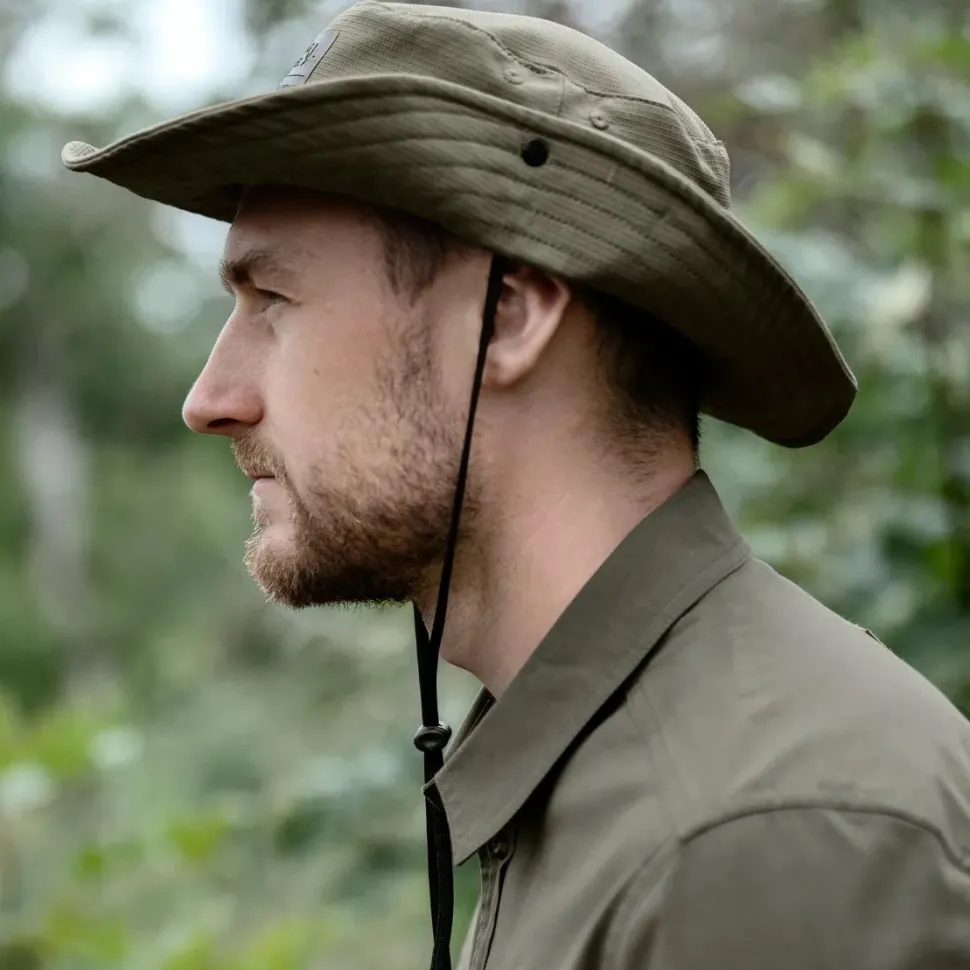 Seeland - Selous Boonie Hat // Grape leaf