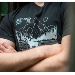Seeland - Territory T-shirt // Sort