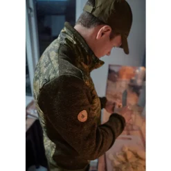 Seeland - Theo Hybrid Jakke m. Strik // Camo