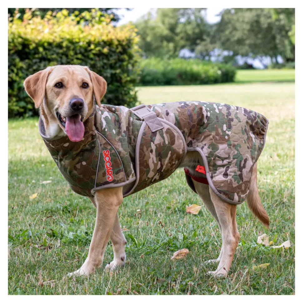 Siccaro - Spirit 2.0 Vandafvisende Hunde Tørredragt // New Camo
