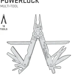 SOG Knives - PowerLock EOD Multi-Tool m. Nylon Etui
