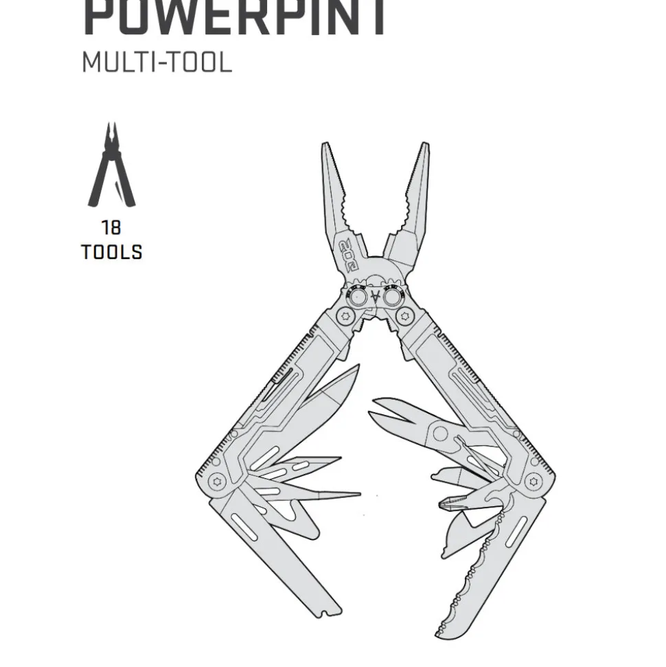 SOG Knives - PowerPint Multi-Tool // Sort