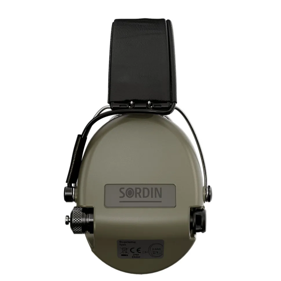 Sordin - Supreme Pro Aktiv Høreværn 82 dB Grøn