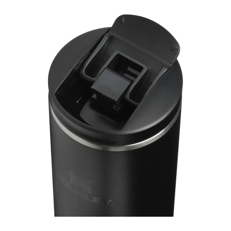 Stanley - The Transit Fliptop Termokop 0.47L // Sort