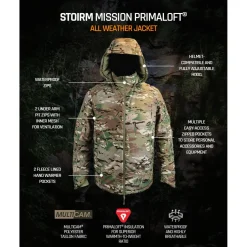 Stoirm - Mission PRIMALOFT All Weather Jacket // Multicam