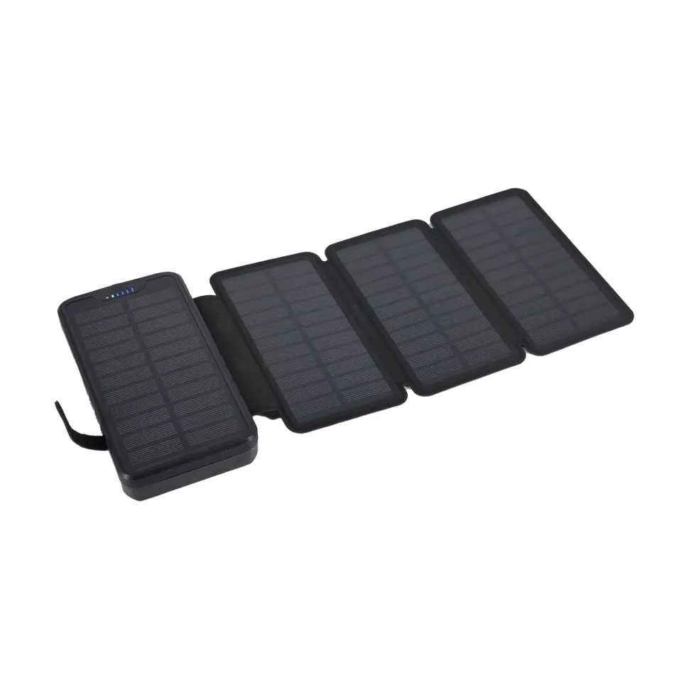 Sunny Hiker - 20.000 mAh Powerbank med foldbart solcellepanel