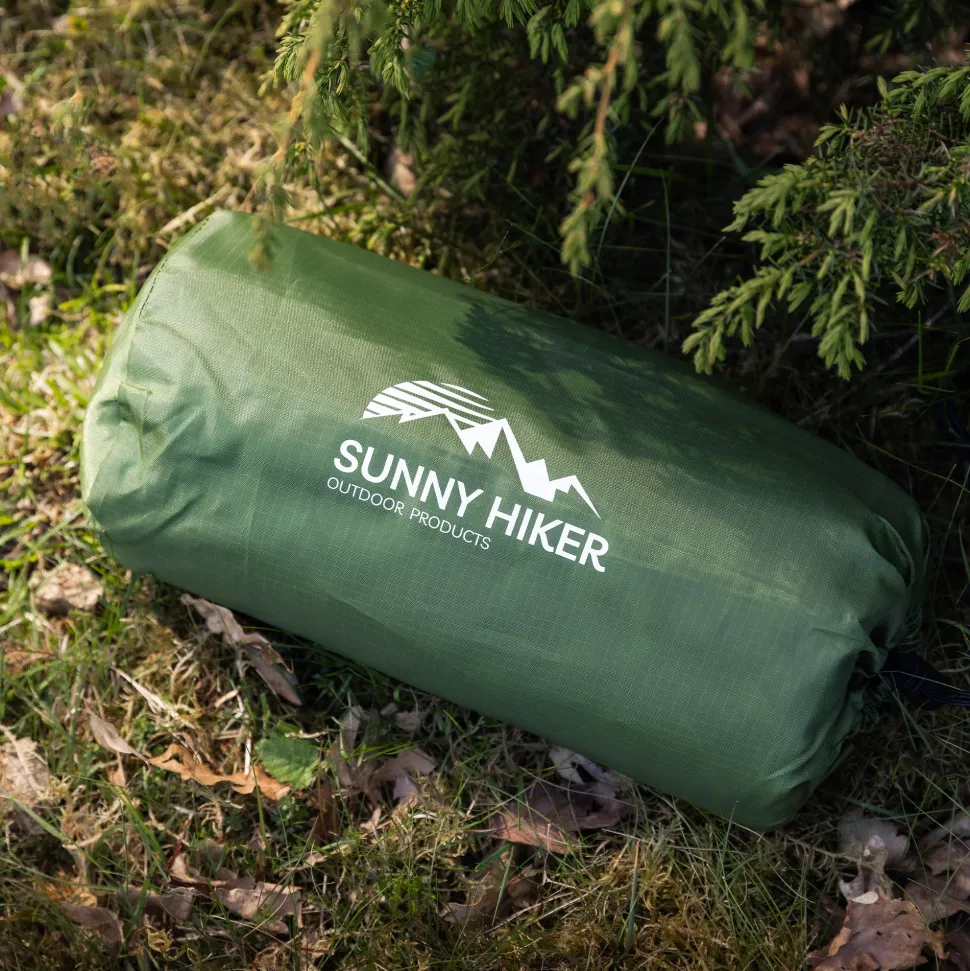 Sunny Hiker - Comfort Liggeunderlag m. Fodpumpe // Grøn